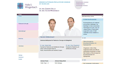 Desktop Screenshot of plastische-chirurgie-ffm.de