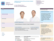 Tablet Screenshot of plastische-chirurgie-ffm.de